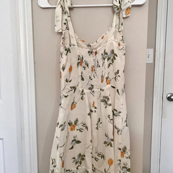 NWOT Reformation Christine dress- Citron - Picture 6 of 8